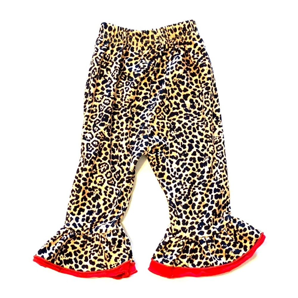 Animal Print Bell Bottoms | toddler girl